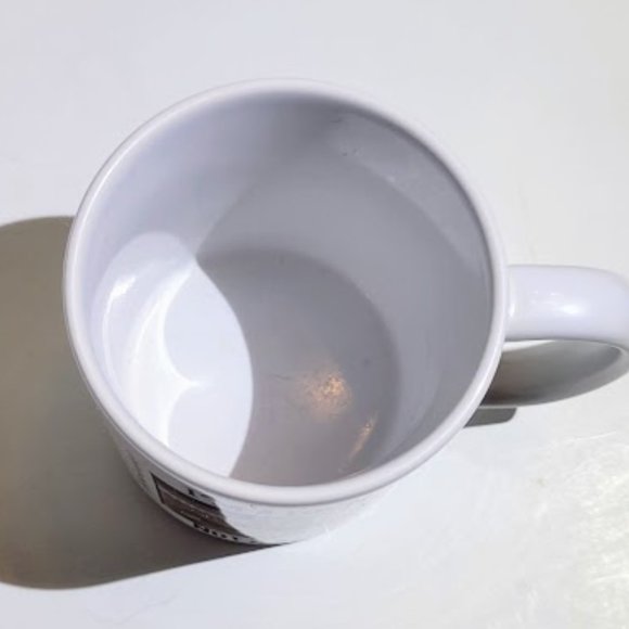 WHITE CAT COFFEE  TEA MUG "I'M A LOVER, NOT A BITER" - Picture 5 of 5